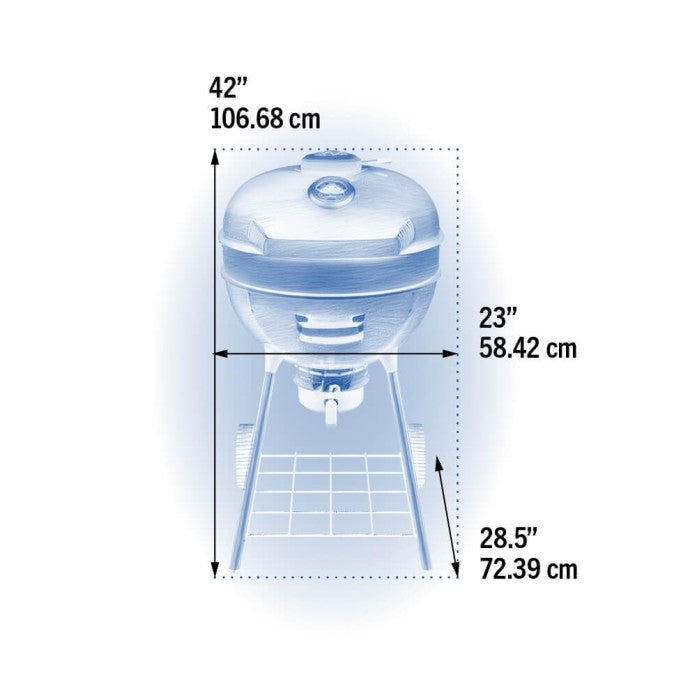 Barbecue charbon à couvercle Napoléon Kettle Pro 57 cm