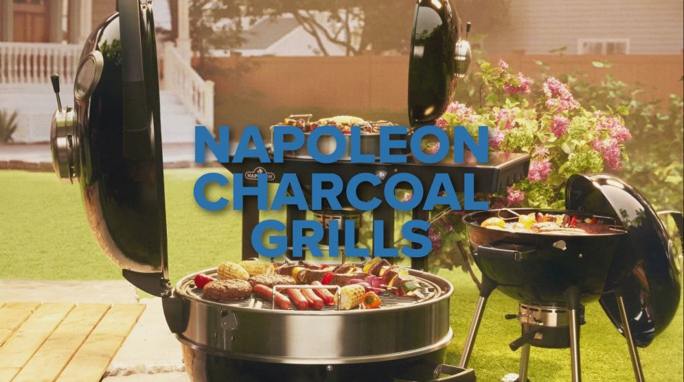 Barbecue charbon à couvercle Napoléon Kettle Premium 47 cm